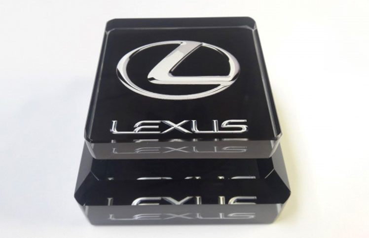 decal xe oto Thích hợp cho logo xe Lexus LX570 Nhãn dán ô tô Lexus Nhãn